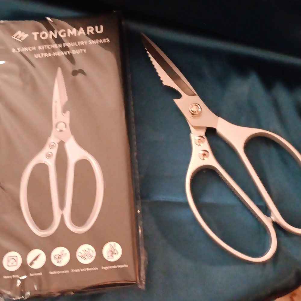 Ultra-Heavy Duty Kitchen Poultry Shears - Silver